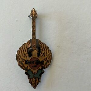 Hard rock guitar pin